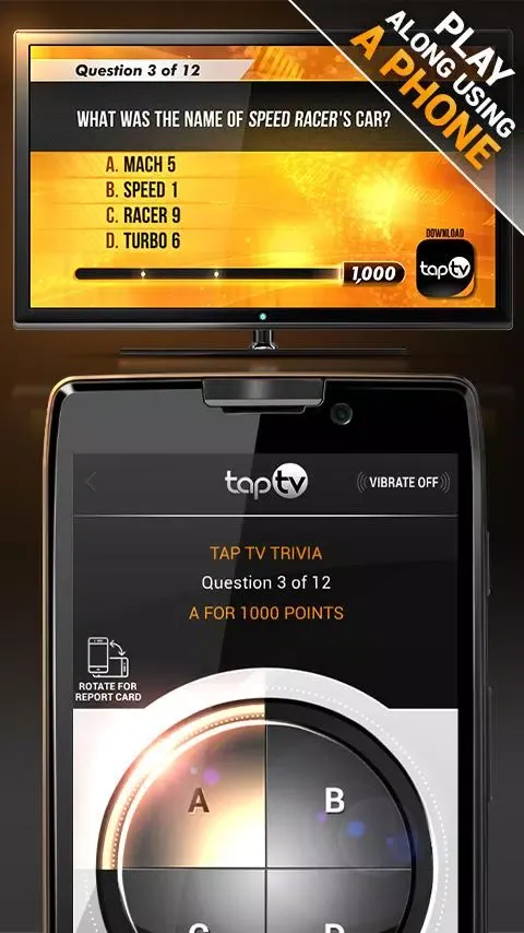 Tap TV سکرین شاٹس