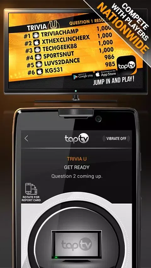 Tap TV سکرین شاٹس