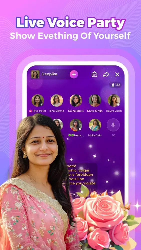 Capturas de pantalla de Amigas: Video Online Chat