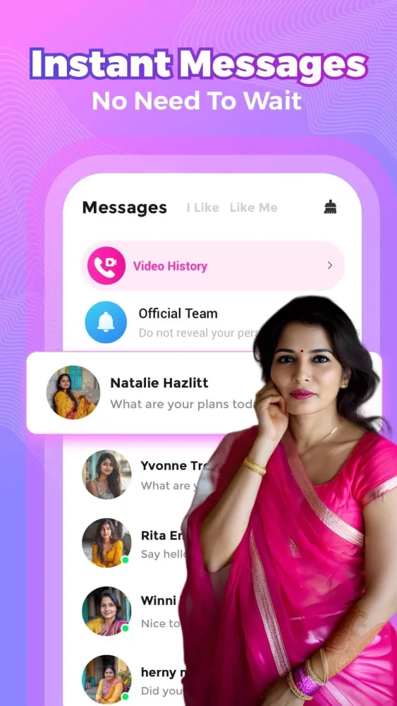 Capturas de pantalla de Amigas: Video Online Chat