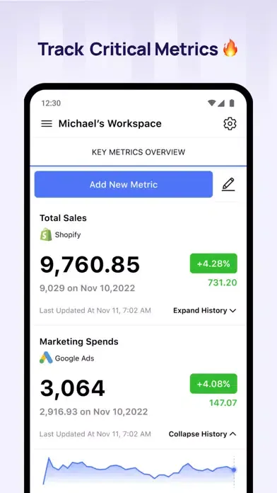 Скриншоты Amigo: Mobile Business Reports