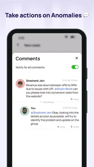 Скриншоты Amigo: Mobile Business Reports