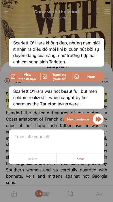 Capturas de tela do Amigo Reading and Learning