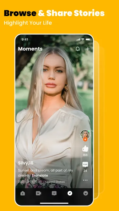 Capturas de tela do Yolo: Video Chat, Live Stream