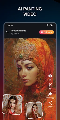 Amily: AI Art Video Maker Screenshots
