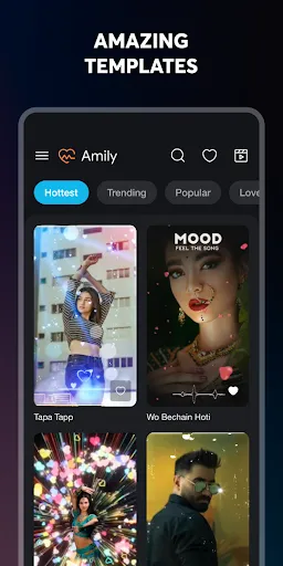 Amily: AI Art Video Maker Screenshots