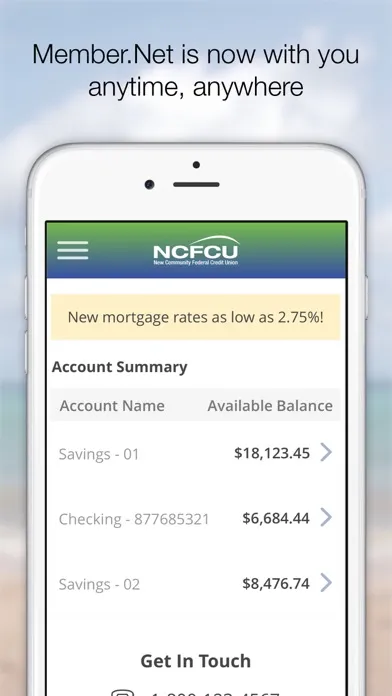 New Community FCU Member.Net 스크린샷
