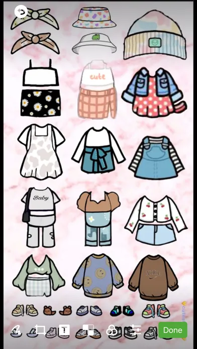 Toca Outfit Ideas 4K سکرین شاٹس