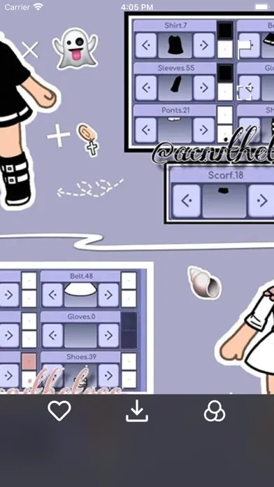 Gacha Outfit Ideas Life 4K स्क्रीनशॉट