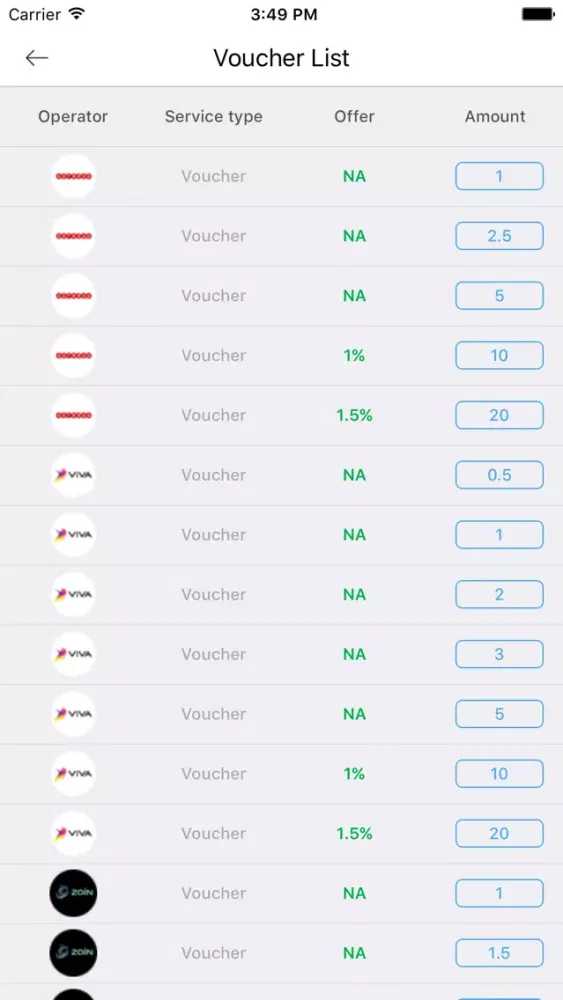 Ảnh chụp màn hình của 2Easy2Pay