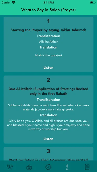 Capturas de pantalla de Arabic Learner