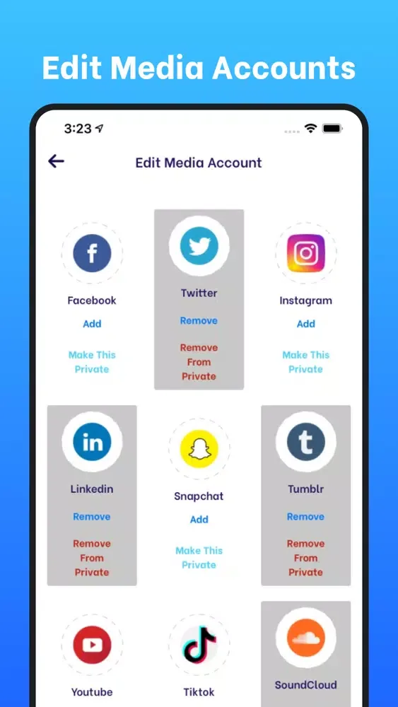 تصاویر Rola: Share Social Profiles