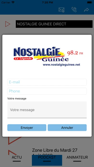 Nostalgie Guinée স্ক্রিনশট
