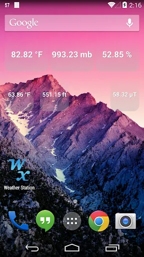 Weather Station Screenshots