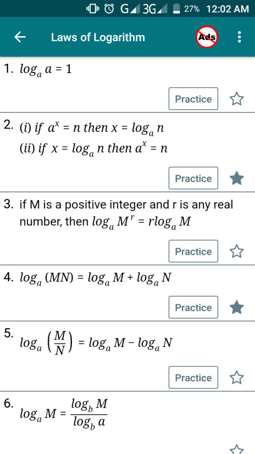 Math Formula with Practice-screenshot-2