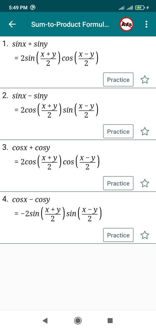 Math Formula with Practice-screenshot-5