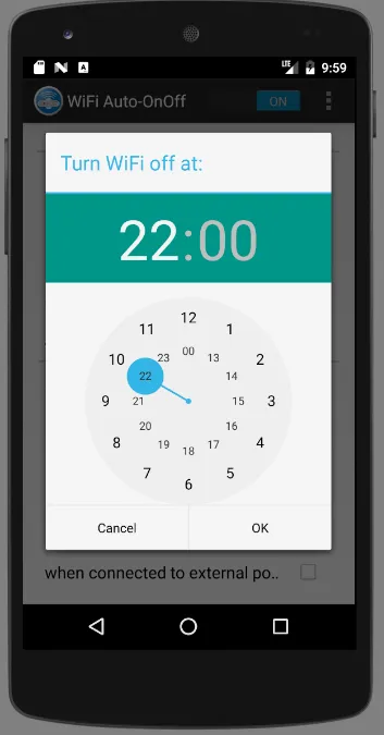 WiFi Auto-OnOff Screenshots