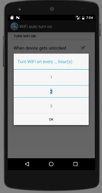 WiFi Auto-OnOff Screenshots
