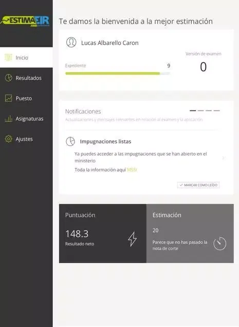 EstimaEIR Screenshots
