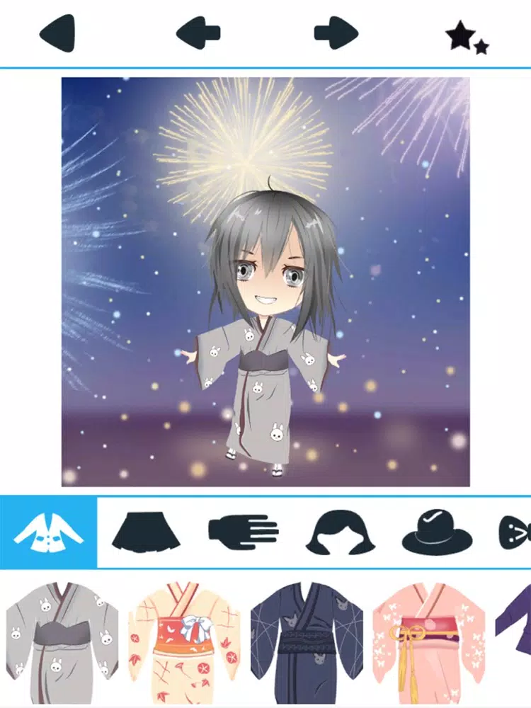 Tangkapan layar Chibi Maker for Yandere iPad 
