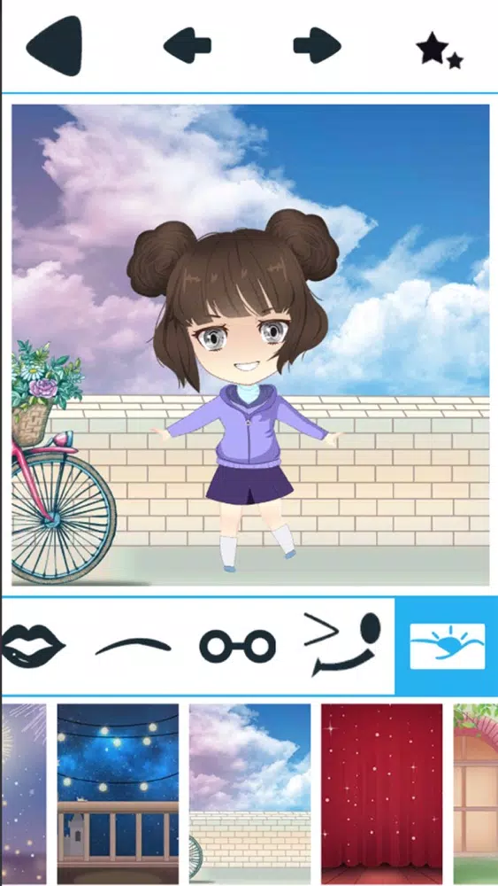 Tangkapan layar Chibi Maker for Yandere