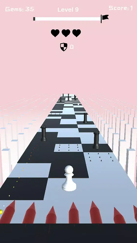 Tangkapan layar Chess Dash