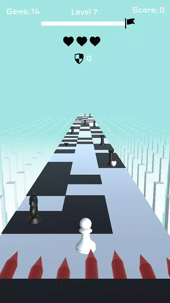 Tangkapan layar Chess Dash