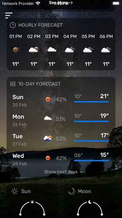 Weather°應用截圖