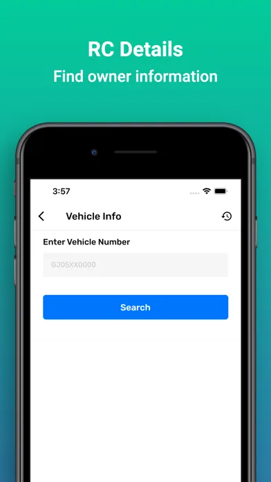 RTO Vehicles details Screenshots