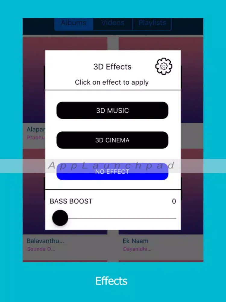 Скриншоты AMI3DVideoPlayer iPad 