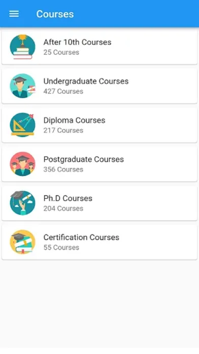 Capturas de tela do Career Guidance by UESI