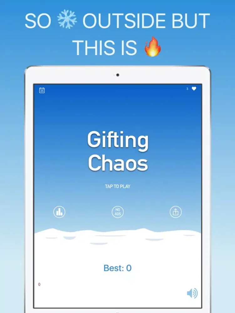 Tangkapan skrin Gifting Chaos iPad 