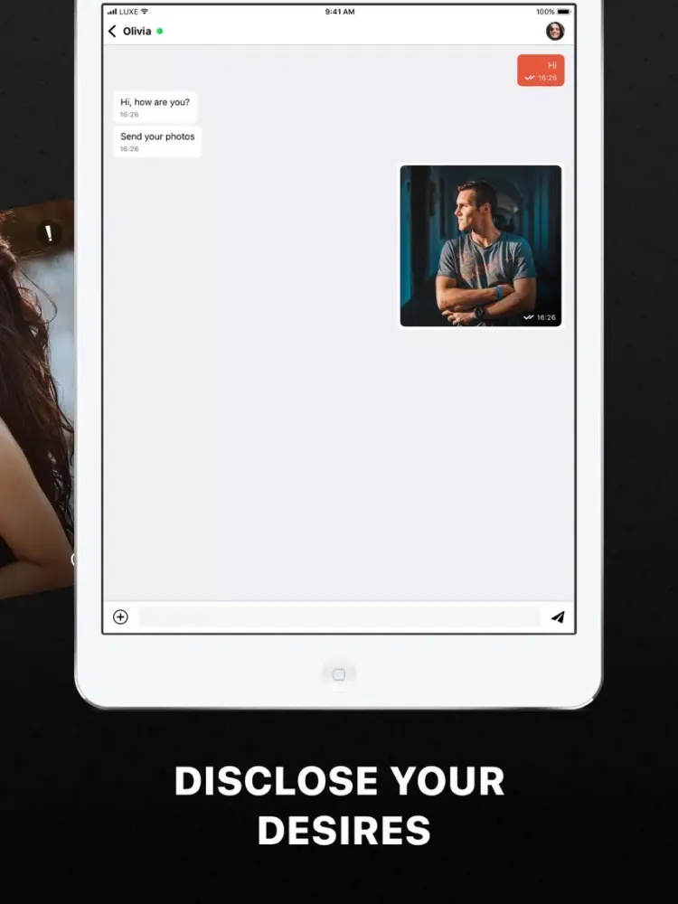 Ảnh chụp màn hình của LoneliLess - app for meetups iPad 