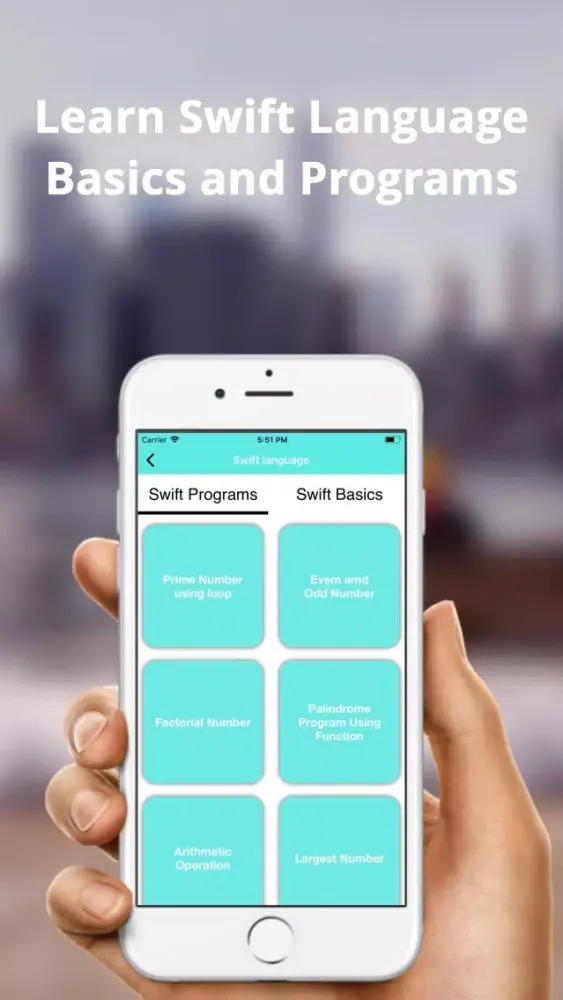 Tangkapan layar Learn Programs with Basics