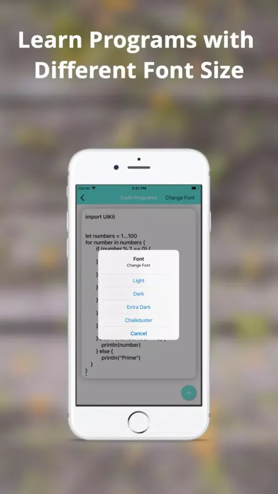Tangkapan layar Learn Programs with Basics