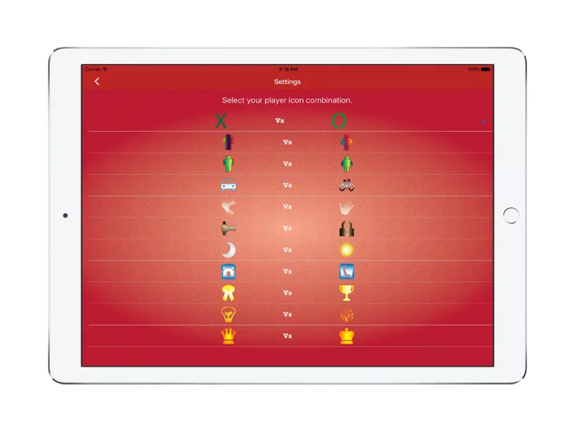 Tangkapan skrin MyTicTacToe - Multiplayer iPad 