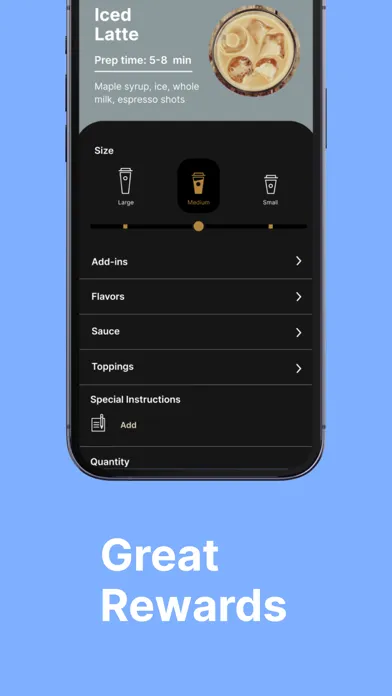 Zrzuty ekranu Amity Coffee