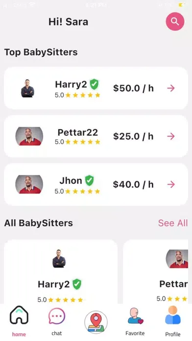 Gocare Sitters Screenshots