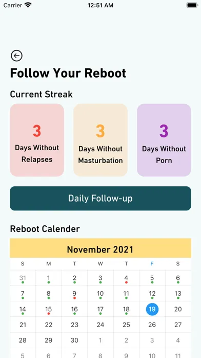 Reboot App - For Better Life Ekran Görüntüleri