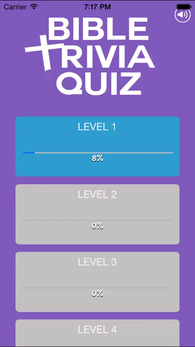 Zrzuty ekranu Bible Trivia Quiz : Christian Holy Bible Quiz Game