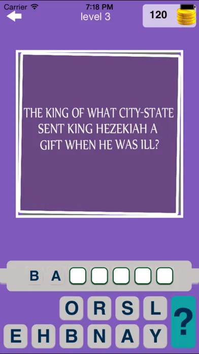 Zrzuty ekranu Bible Trivia Quiz : Christian Holy Bible Quiz Game