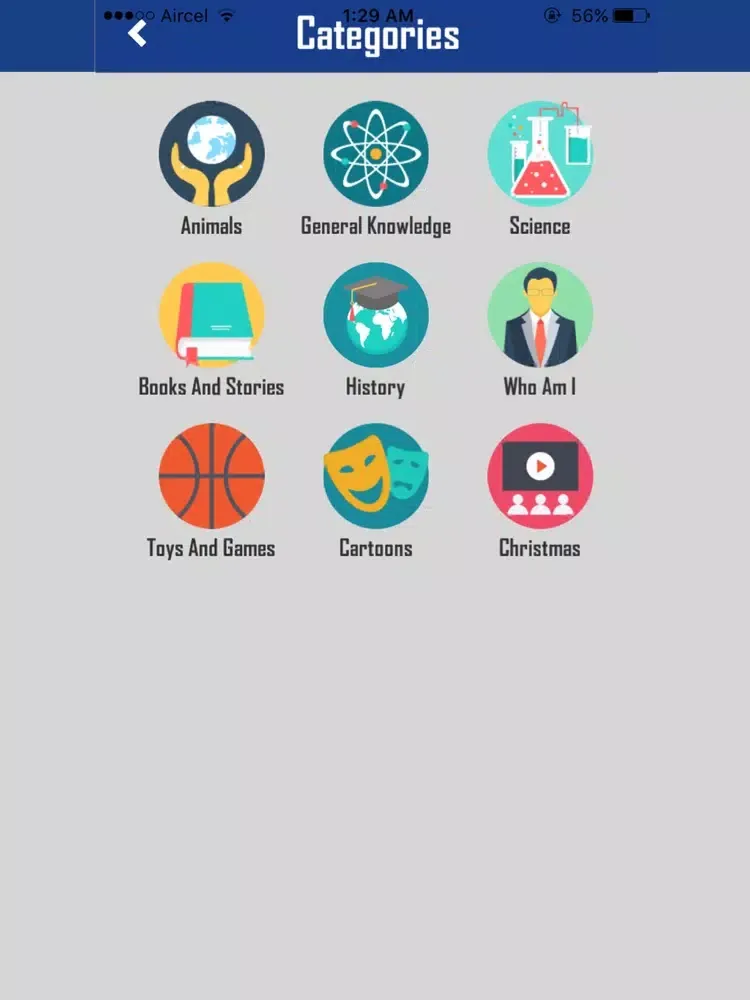 Captures d'écran de Kids Trivia Fun Learning iPad 