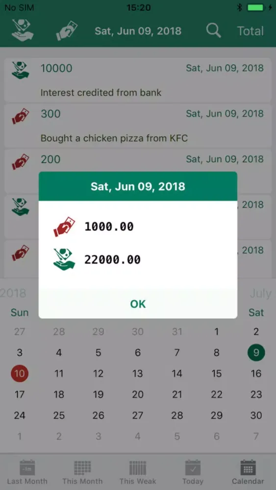صور Debit Credit Tracker