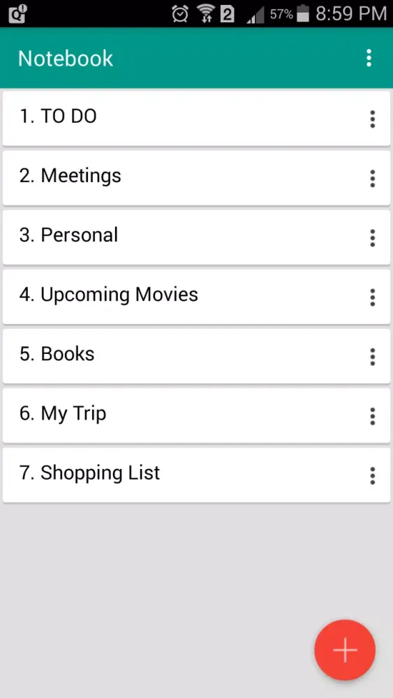 Notebook Screenshots