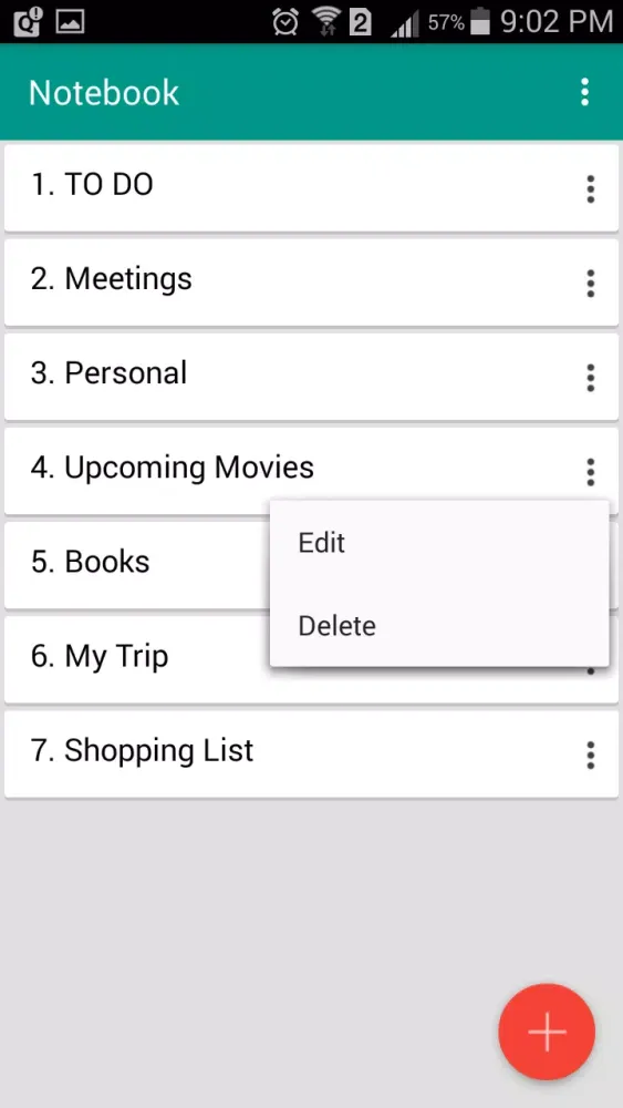 Notebook Screenshots