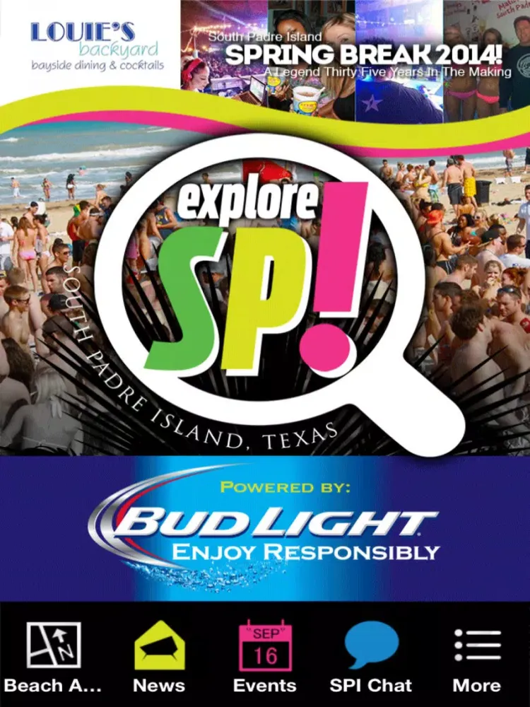 Explore SPI - South Padre Island's Guide for Everything! iPad  스크린샷