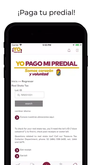 Mexicali ¡Yo Participo! スクリーンショット