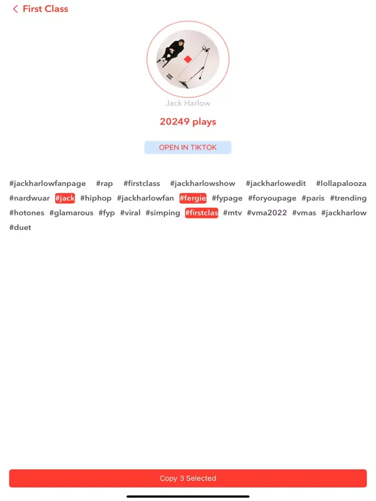 TikMusic: Tik Followers Report iPad  Screenshots
