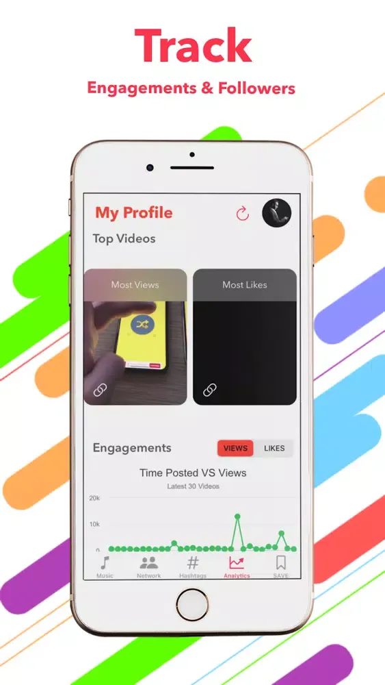 TikMusic: Tik Followers Report Screenshots