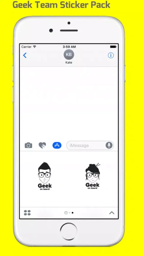 Zrzuty ekranu GeekTeam Sticker Pack